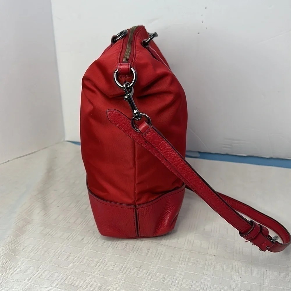 Coach nylon satchel